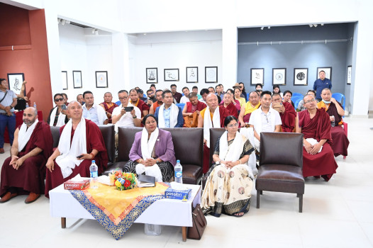 भारतीय दूतावासद्वारा सम्भोतारभोटी लिपिसम्बन्धी चित्रकला प्रदर्शनी